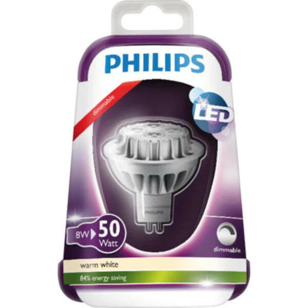 Philips Reflecteur 50W GU5.3 36D Di. Chaudeblanc - LED 3 Philips Reflecteur 50W GU5.3 36D Di. Chaudeblanc - LED